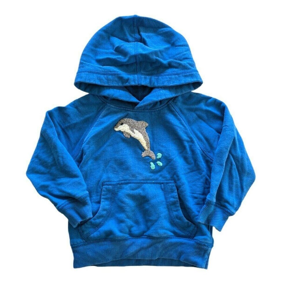 Hanna Andersson Dolphin Hoodie (90/3T)